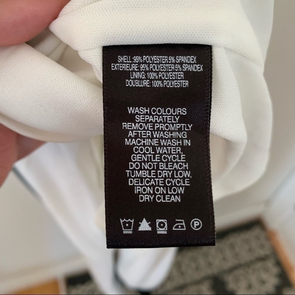 KENNETH COLE BLACK AND WHITE MAXI DRESS SIZE L - Picture 8 of 10